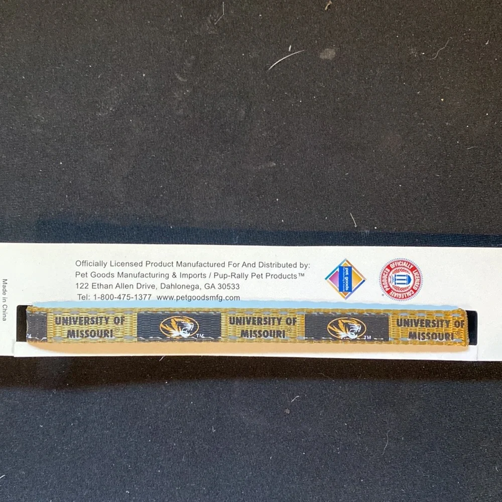 NEW - University of Missouri Breakaway Cat Collar
